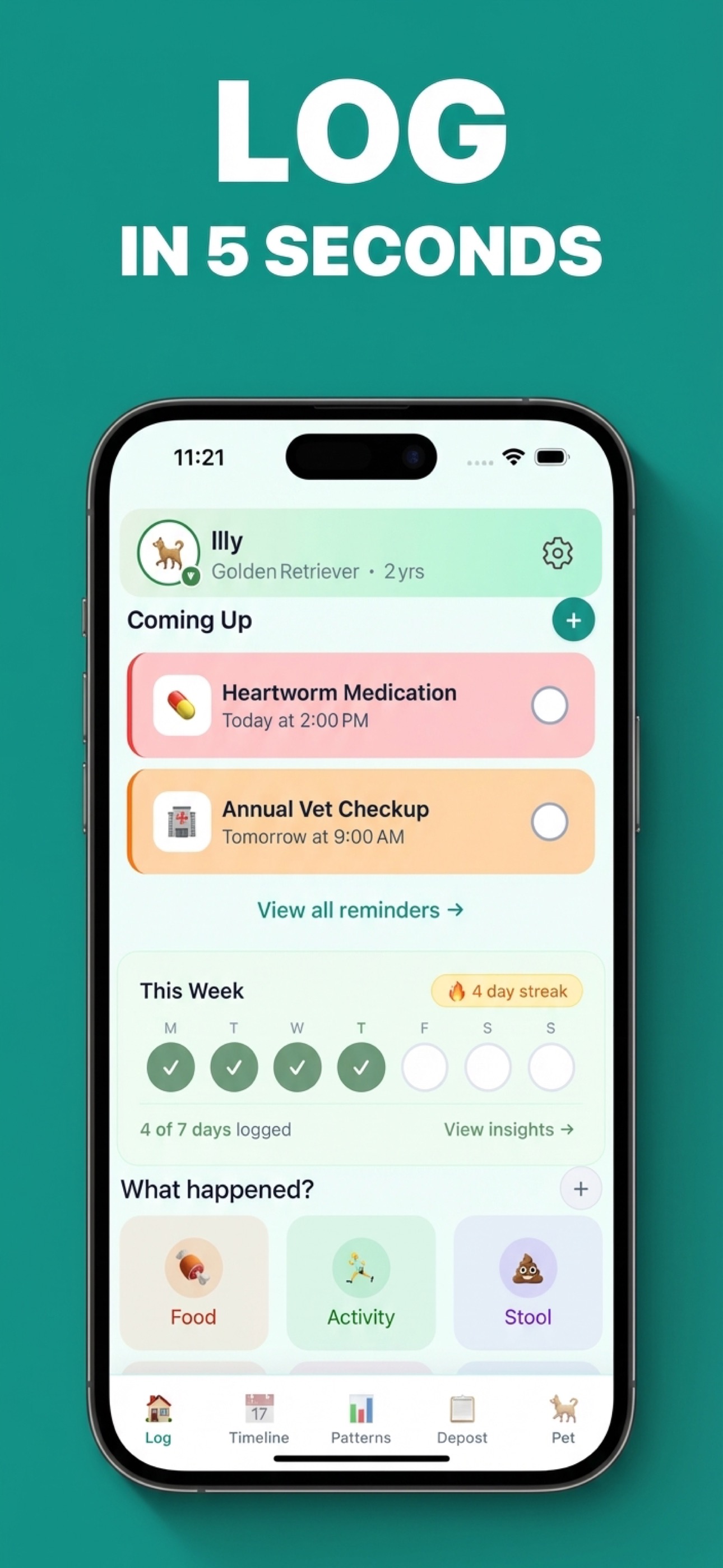 Log in 5 Seconds — Paws & Patterns screenshot